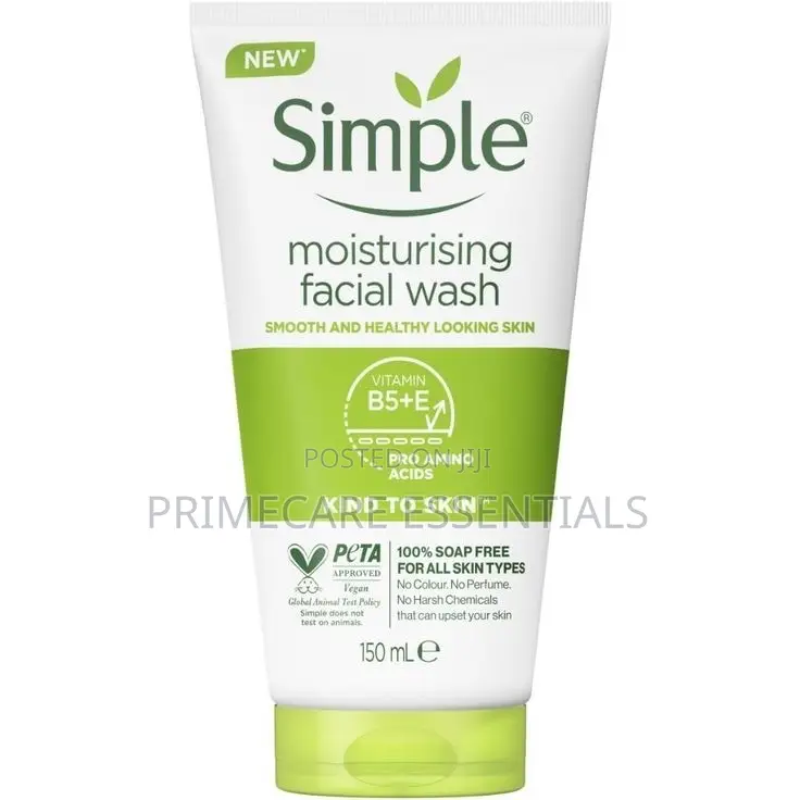 Simple Mousturizing Facial Wash