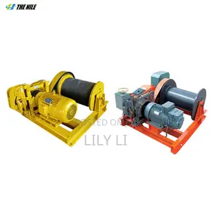 High Quality Horizontal Winch Factory Price Channel Steel Base Strong