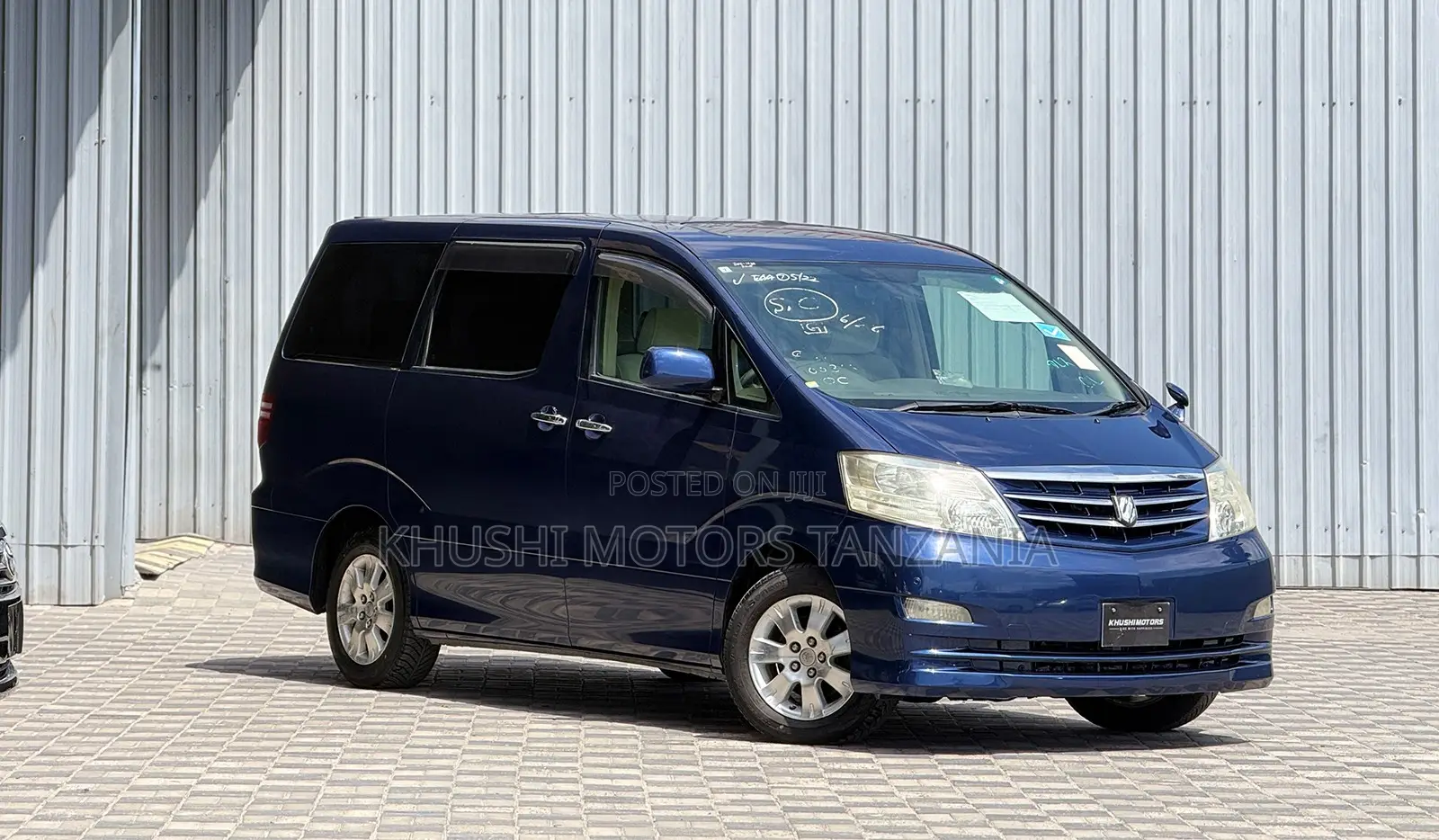 Toyota Alphard 2005 Blue