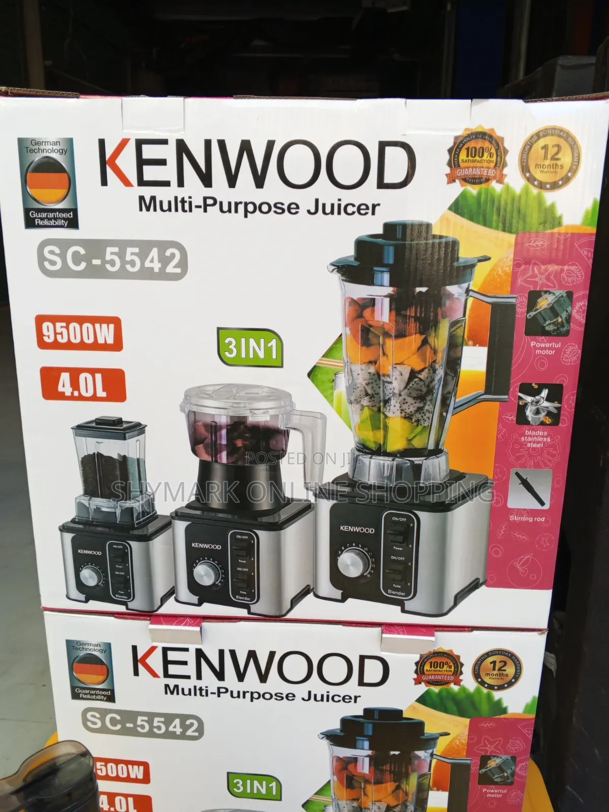 Kenwood Mult Purpose Blender 4L (SC-5542)