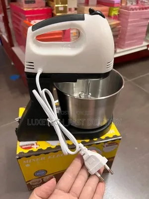 2-in-1 Stand / Hand Mixer 7 Speed – Detachable Electric Mixer