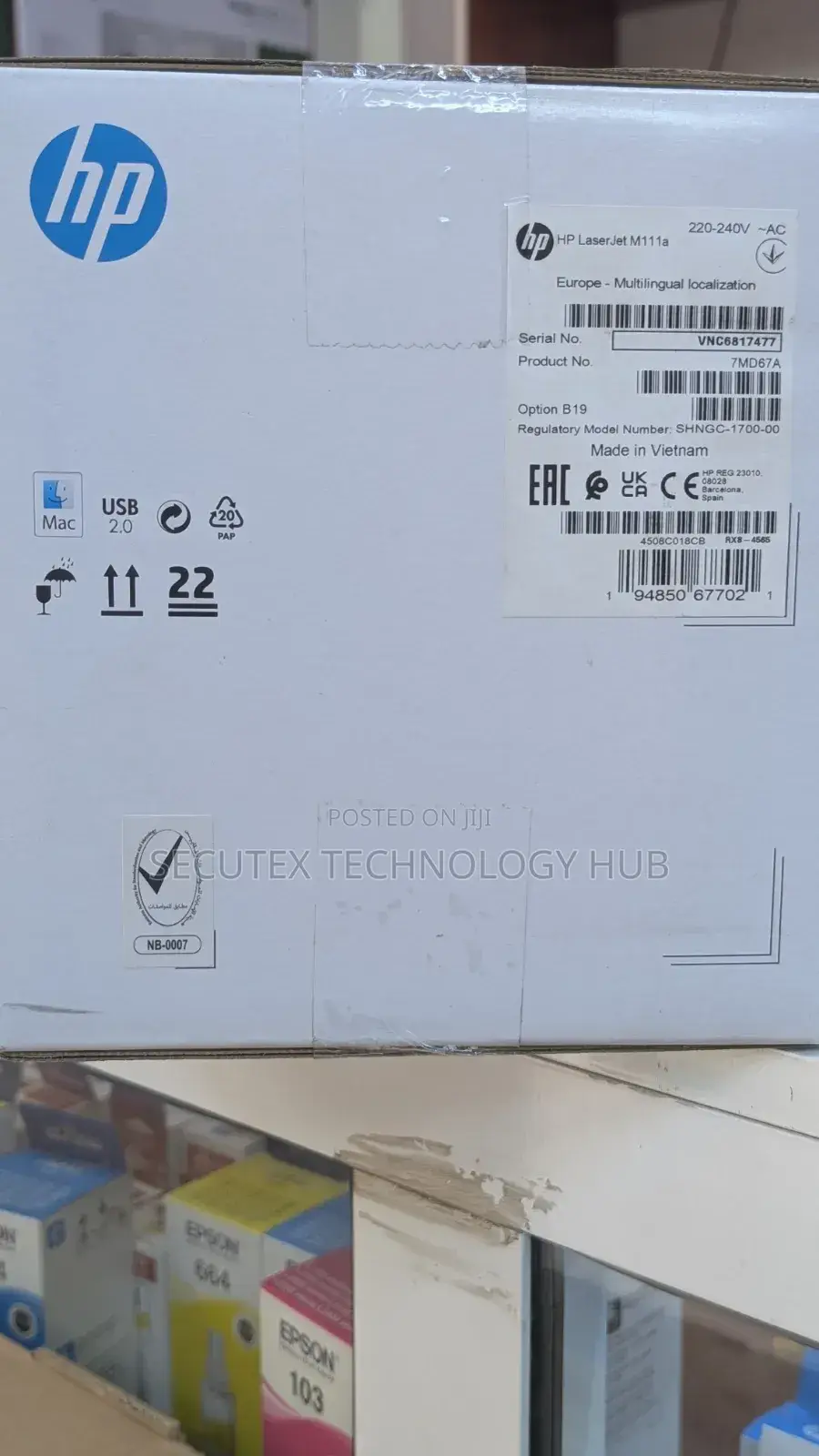 HP LaserJet M111wMonochrome Laser Printer – Compact Reliable | USB