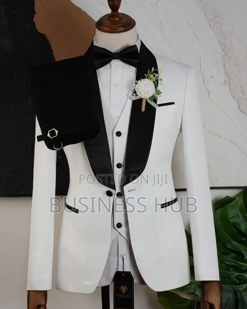 🔥🔥 Brand Fashion Suit Whit Nd Black 👆👆