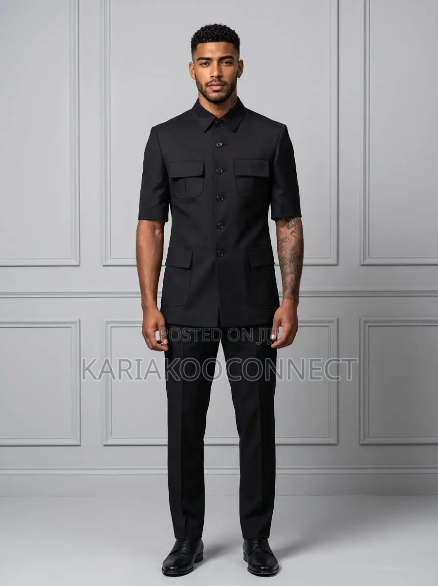 Safari Shirt-Jacket Suit