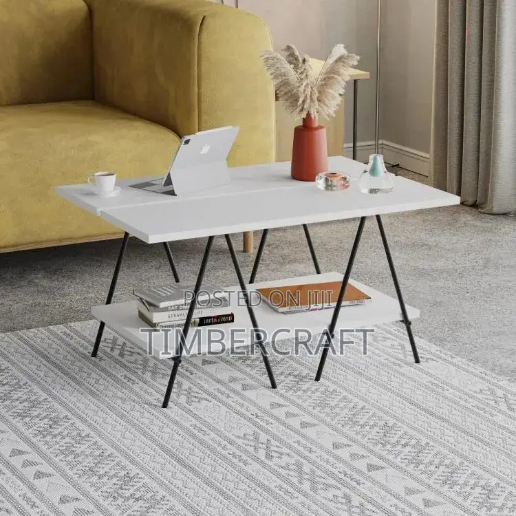 Essel Coffee Table White
