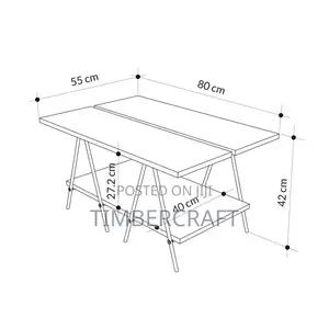 Essel Coffee Table White