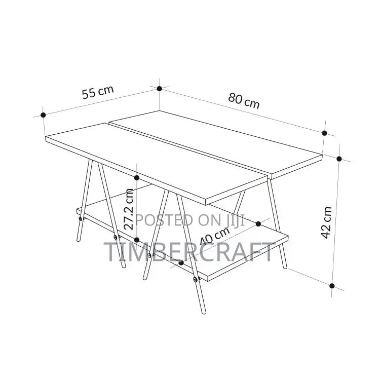 Essel Coffee Table White