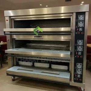 HEAVY DUTY Commercial Electric Oven 3 Deck, 9Trays
90Breads Even Cakes