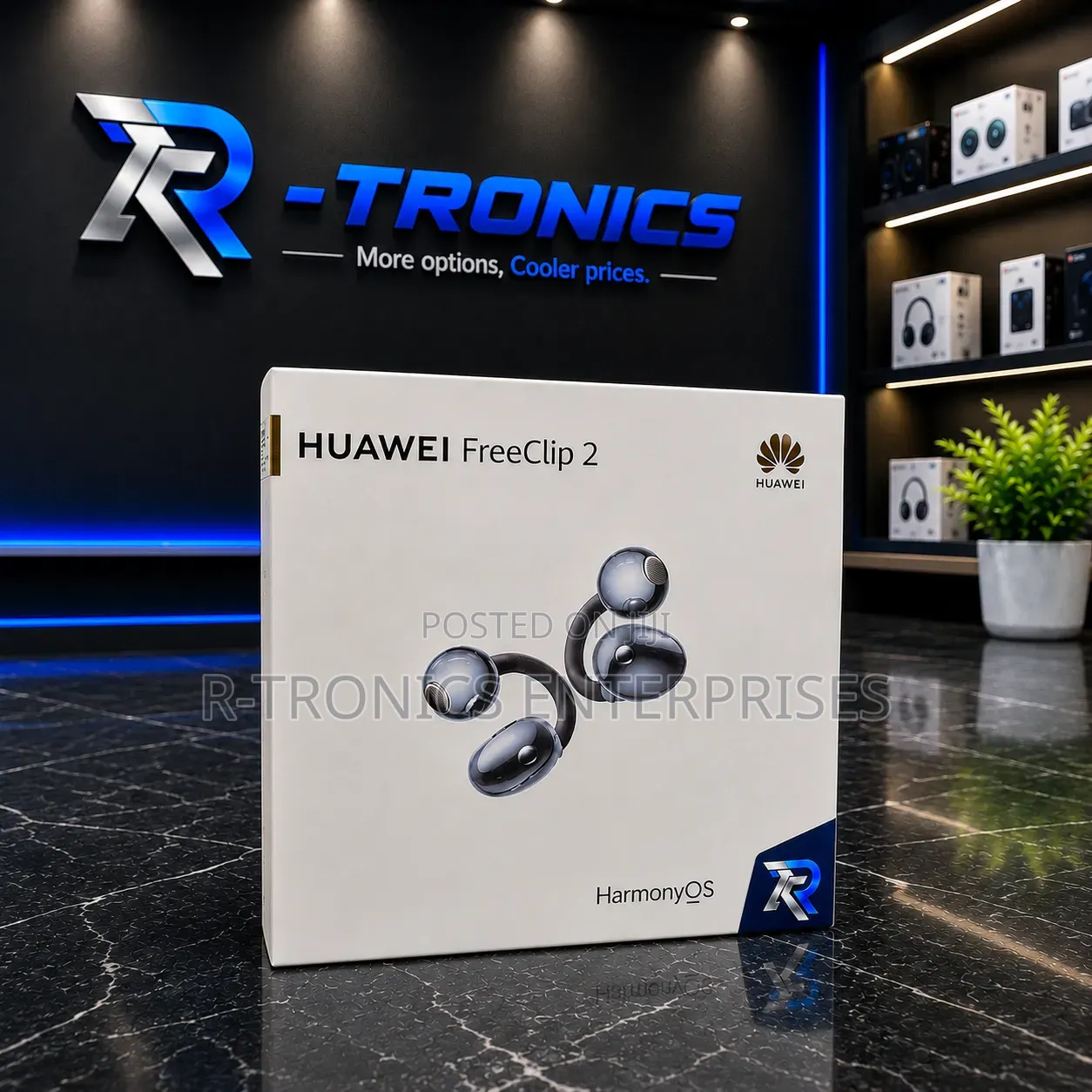 Huawei Freeclip 2 Open-Ear Clip Design