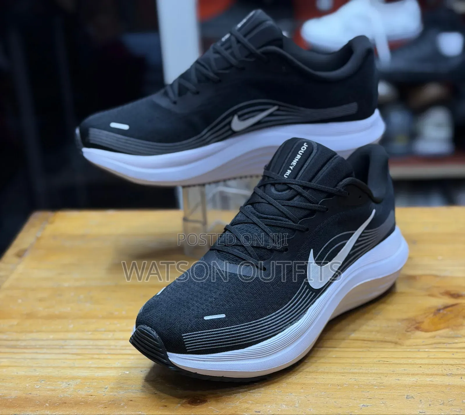 3 Colours NIKE ADAPOZ BRAND Men's Leather Sneakers Original