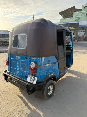 TVS King Deluxe Plus iTouch Start 2023 Blue
