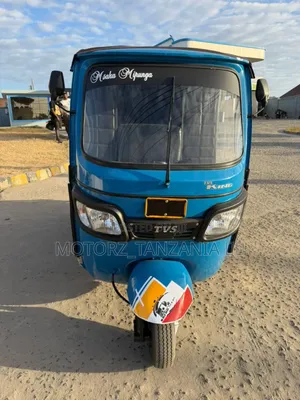 TVS King Deluxe Plus iTouch Start 2023 Blue