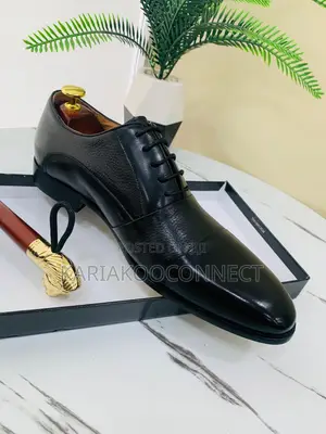 Paul Smith Leather Cap-Toe Oxford Dress Shoes