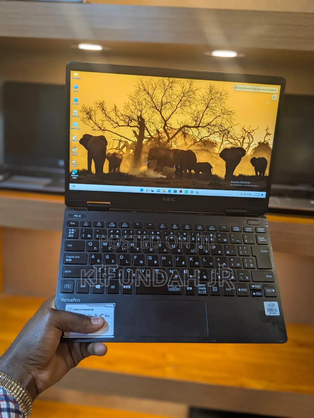 New Laptop NEC 8GB Intel Core i5 SSD 128GB