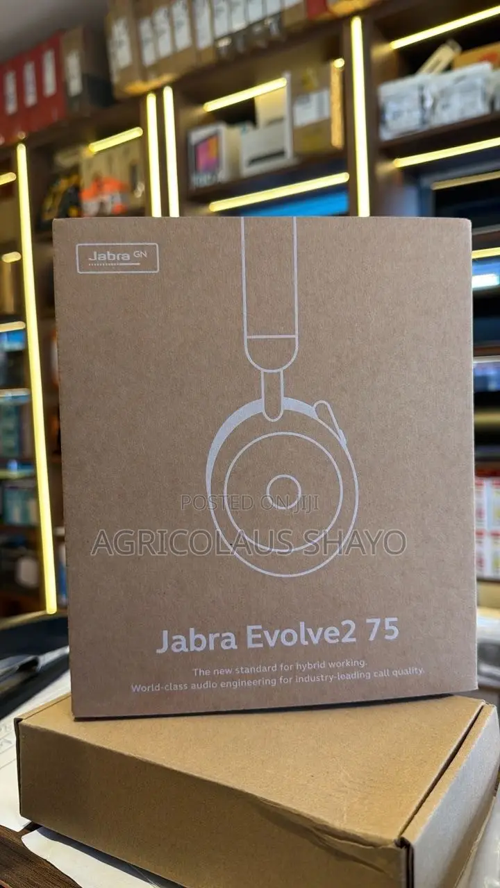 Jabra Evolve2 75 Premium Wireless ANC Office Headset