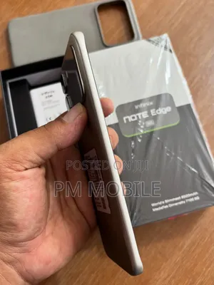 New Infinix Note Edge 256 GB Gold