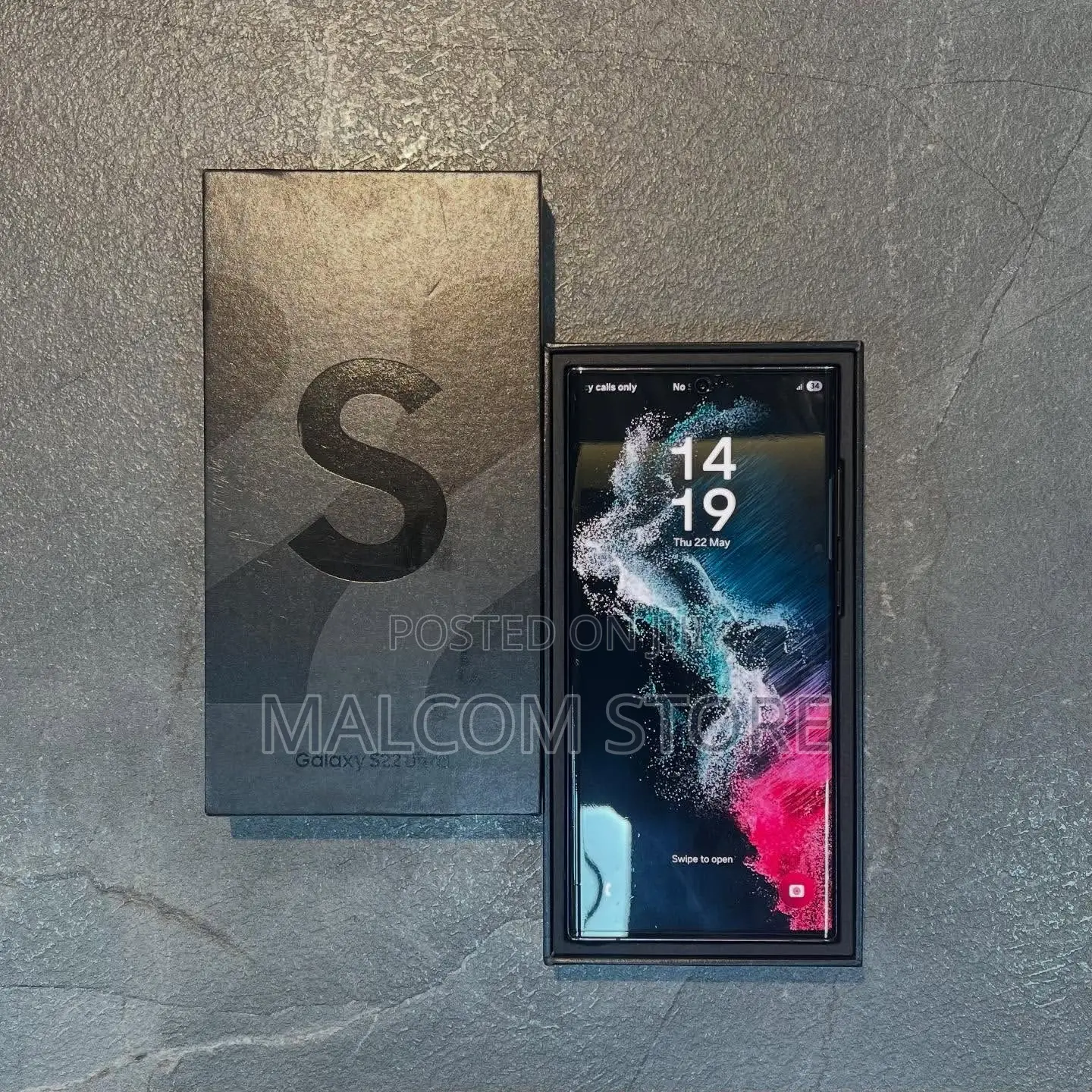 New Samsung Galaxy S22 Ultra 128 GB Black