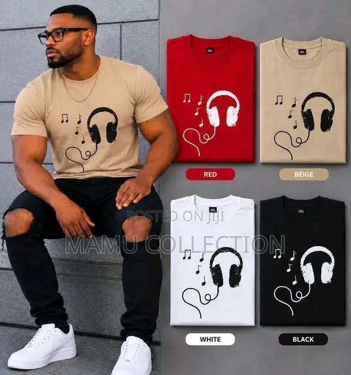 T-Shirt Nzuri Sana Za Kiume Bei Nafuu💦💦
