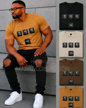 T-Shirt Nzuri Sana Za Kiume Bei Nafuu💦💦