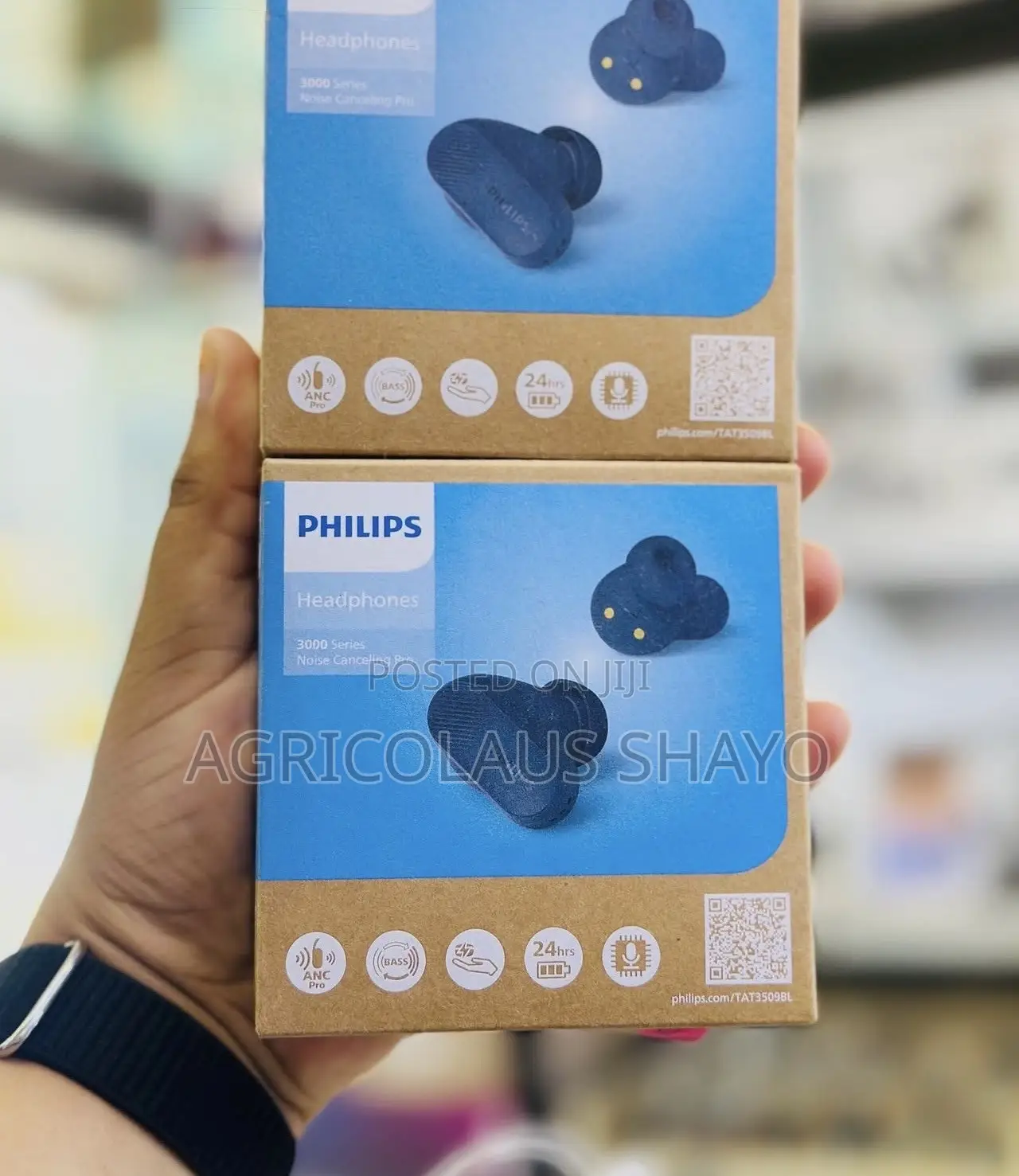 Philips 3000 Series Active Noise Canceling Pro Wireless Earbuds