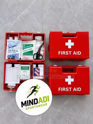 First Aid Box With Materials