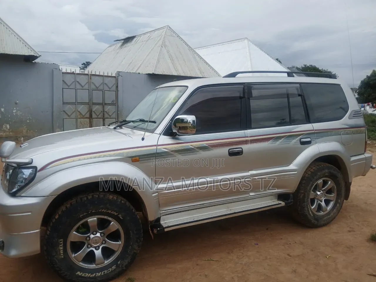 Toyota Land Cruiser Prado 1999 Silver