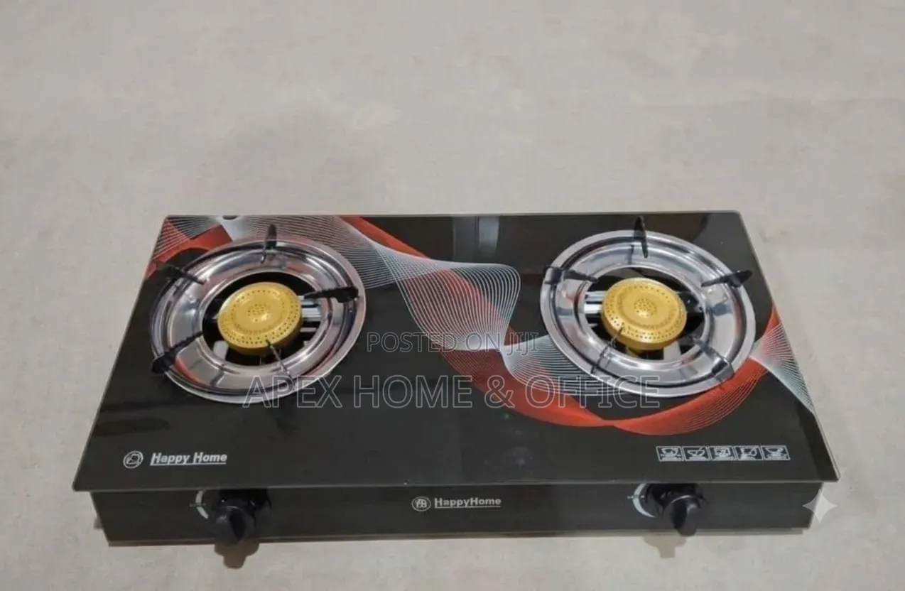 HappyHome 2-Burner Gas Cooker