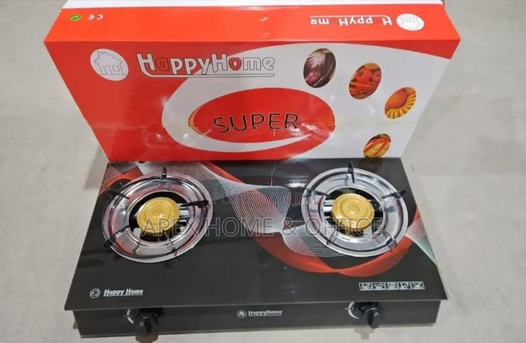 HappyHome 2-Burner Gas Cooker