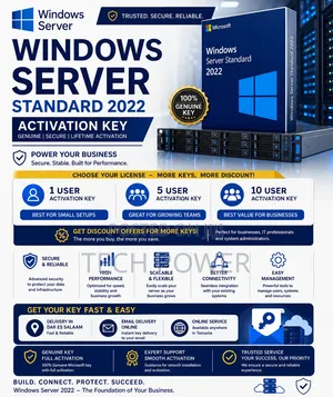 Microsoft Windows Server 2022 Standard | License Key