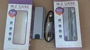 M.2 SSD Enclosure Type-C – USB-C NVMe/SATA SSD External Case,