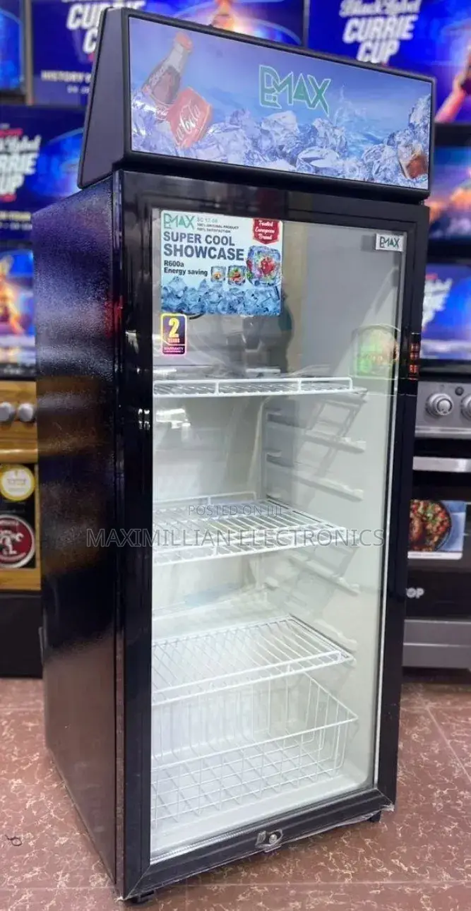 Pmax Showcase Fridge 190ltrs
