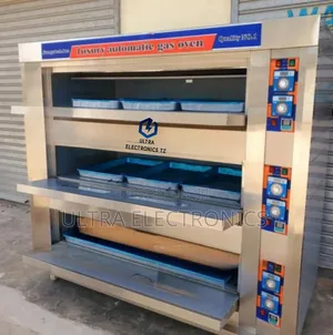 HEAVY DUTY Commercial Gas Oven 
3Deck 9Trays
90Breads for Cakes Breads