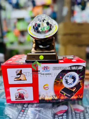 Disco Light Multifunctional Table Lamp
Inatumia Solar Au Umeme