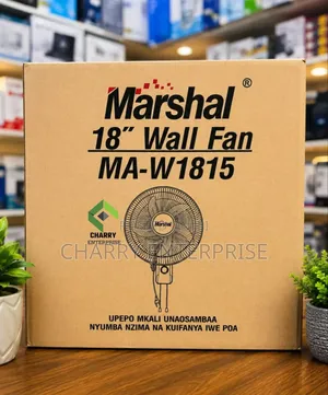 MARSHAL WALL FAN SIZE 18" Inch Feni Ya Ukutani