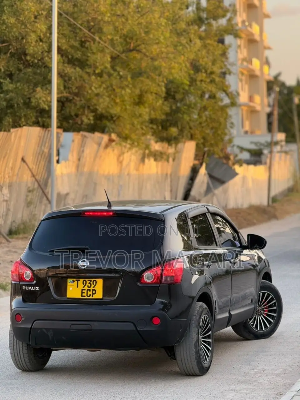 Nissan Dualis 2008 Black