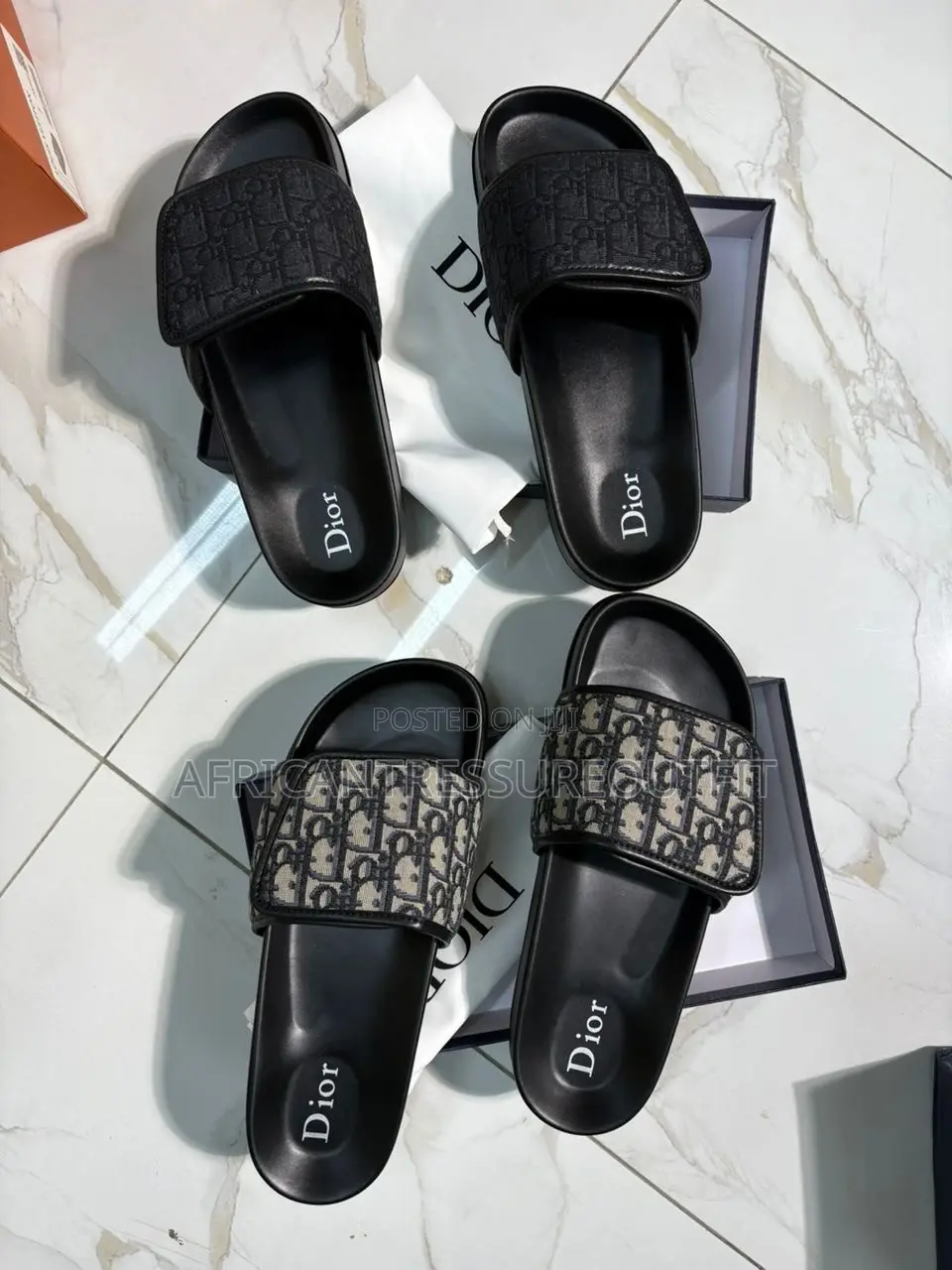 Dior Aqua Sandals Quality Full Package |Dior