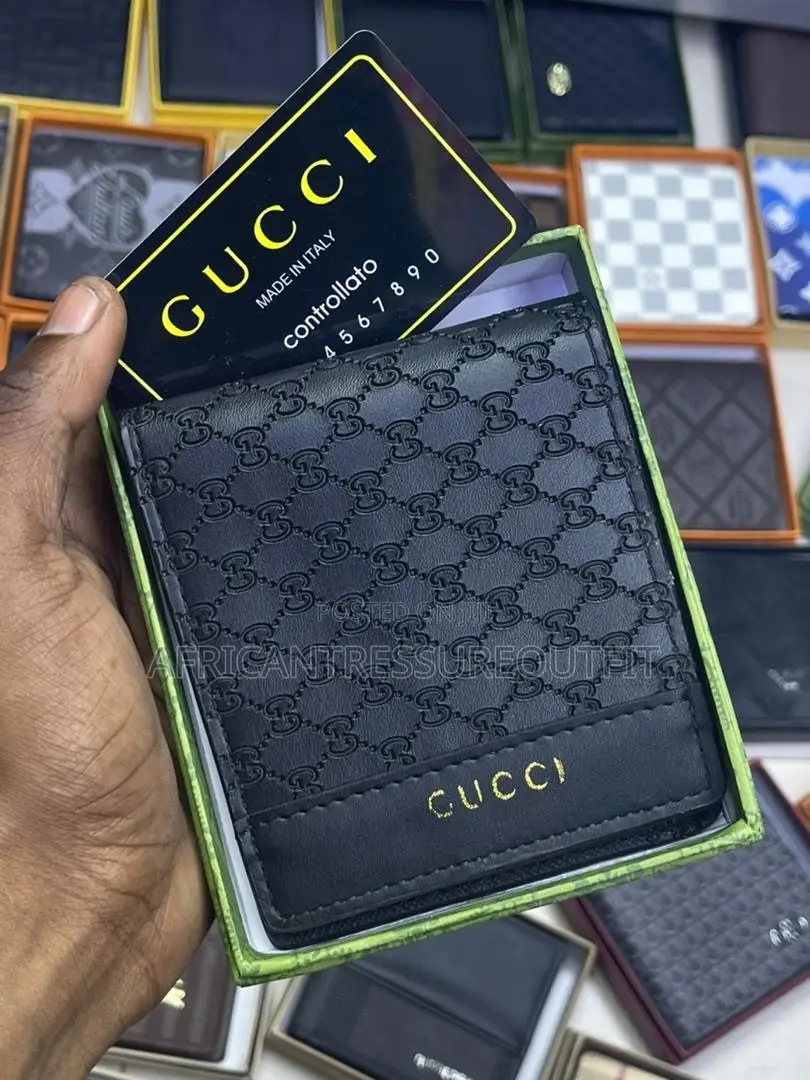 Gucci Branded Men Folding Wallets Including Designers Logos All Brand