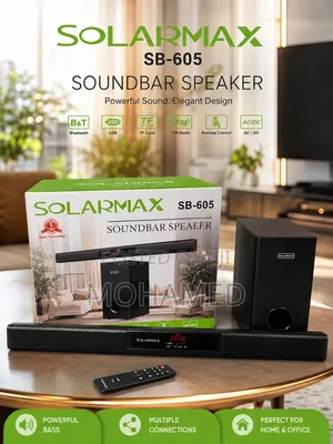 Solarmax Sound Bar 🔥🔥