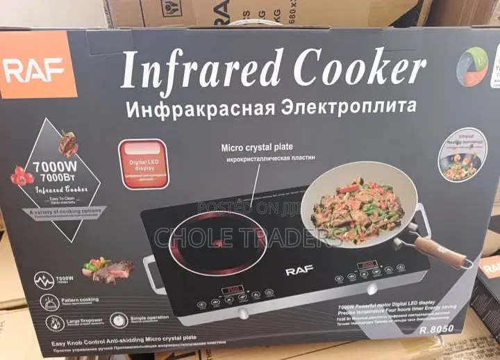 RAF Double-Burner Infrared Cooker