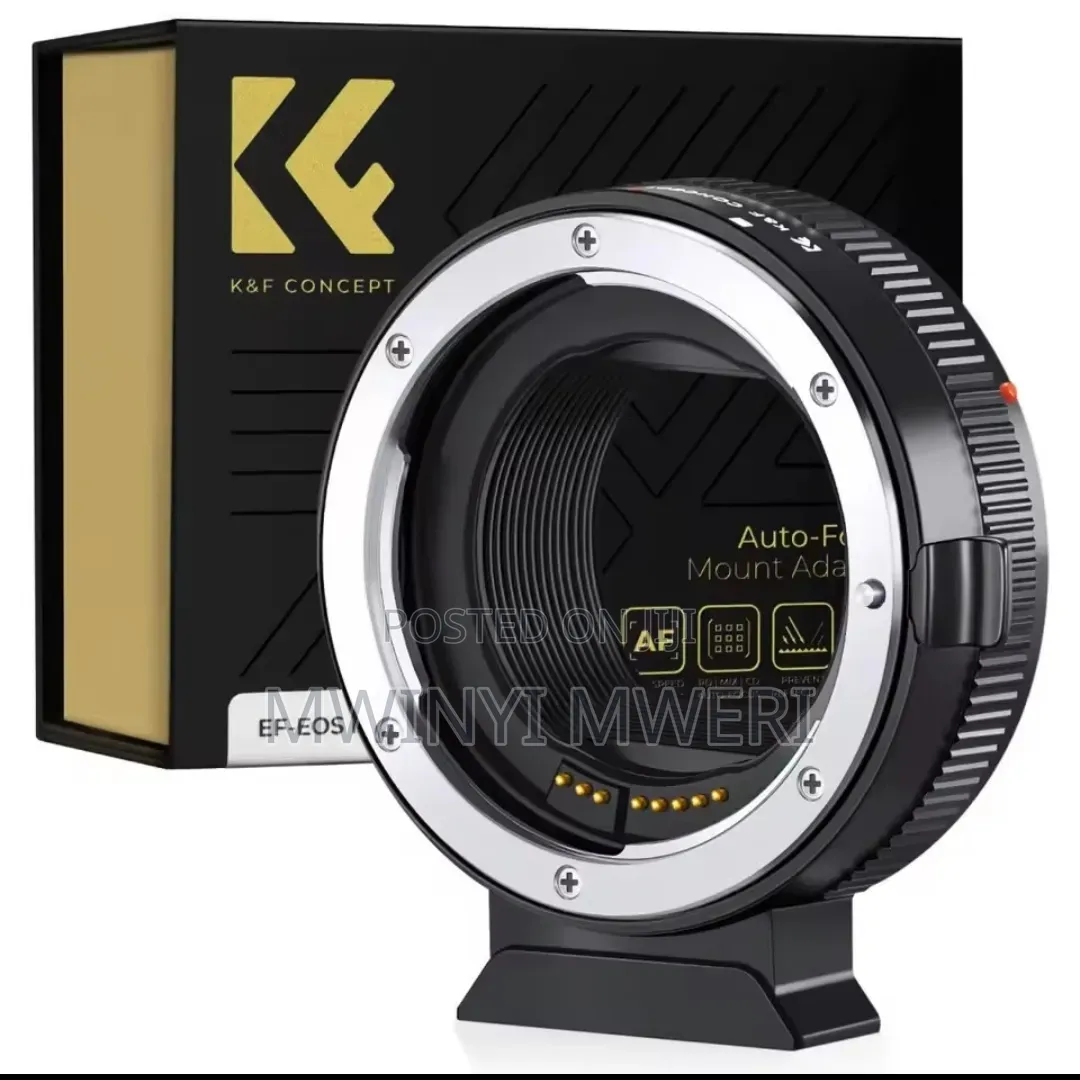 K&F CONCEPT EF to EOS R/Eos M Adapter Auto Focus Lens Mount Adapter