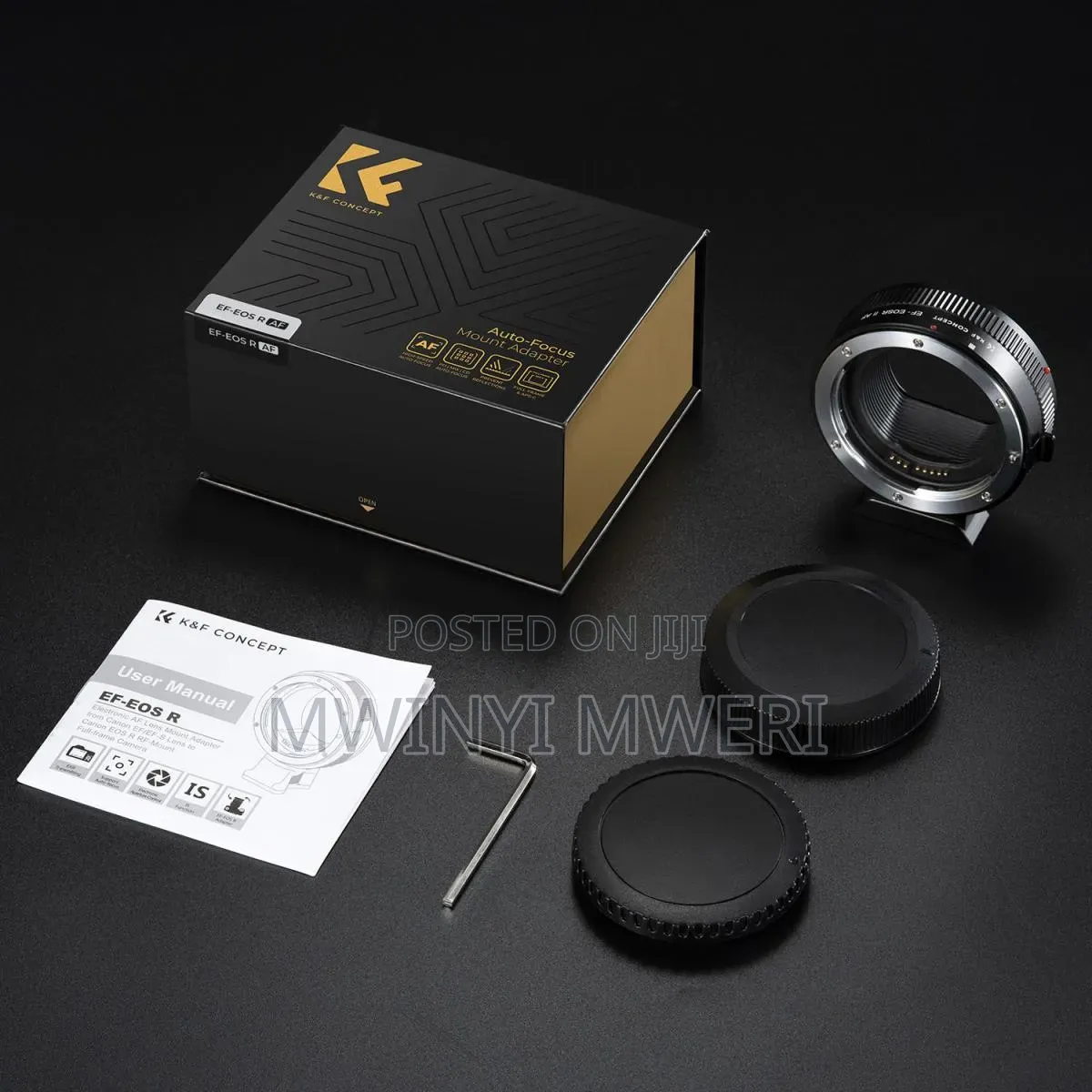 K&F CONCEPT EF to EOS R/Eos M Adapter Auto Focus Lens Mount Adapter