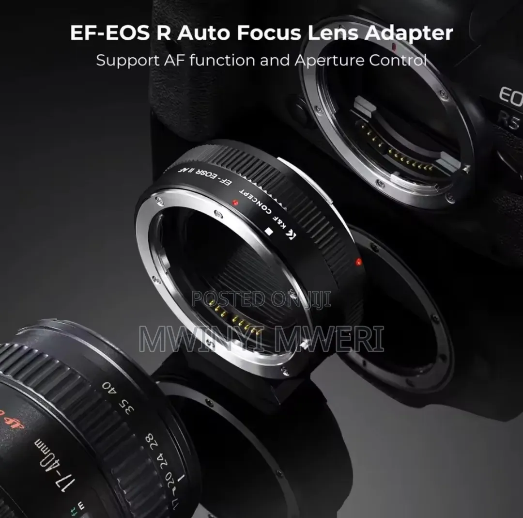 K&F CONCEPT EF to EOS R/Eos M Adapter Auto Focus Lens Mount Adapter