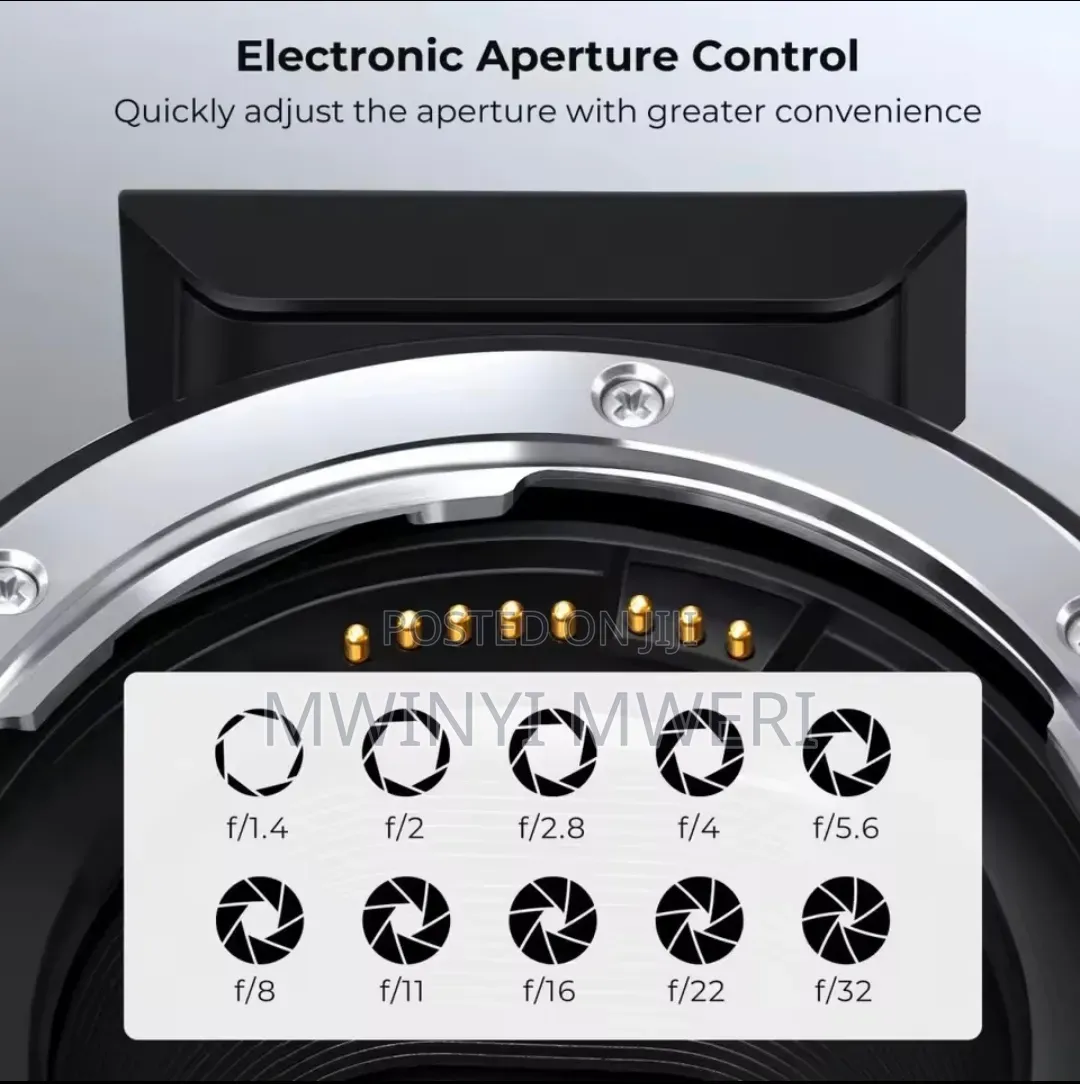 K&F CONCEPT EF to EOS R/Eos M Adapter Auto Focus Lens Mount Adapter