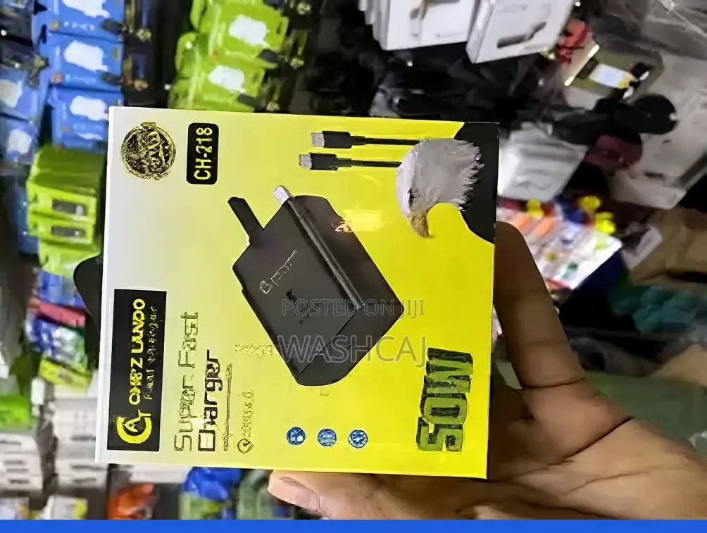50w Super Fast Charger With USB C