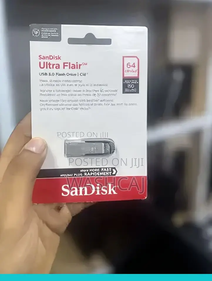 64gb Sandisk Ultra Flairtm USB 3.0 Flash Drive
