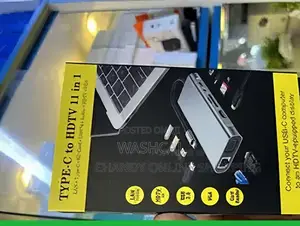 Type-C to HDTV 11-in-1 Multi-Port Adapter Hub.