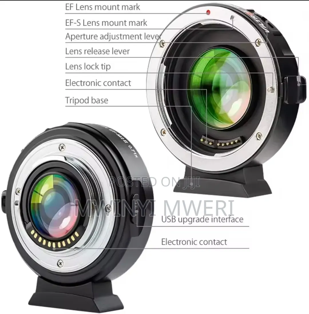 Viltrox EF-M2II 0.71x Speed Booster Adapter for Lumix to EF Lens