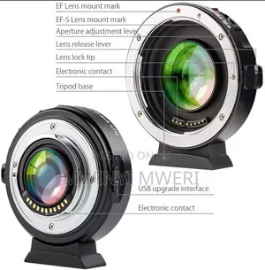 Viltrox EF-M2II 0.71x Speed Booster Adapter for Lumix to EF Lens