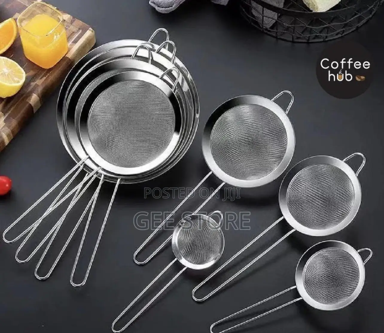 Stainless Steel Fine Mesh Kitchen Strainers and Sieves