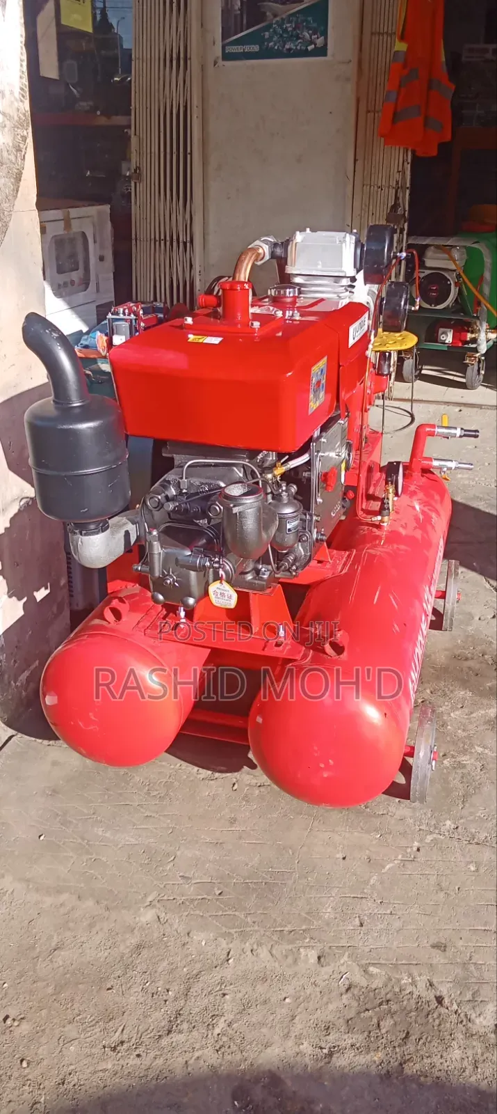 Air Compressor Double Tank